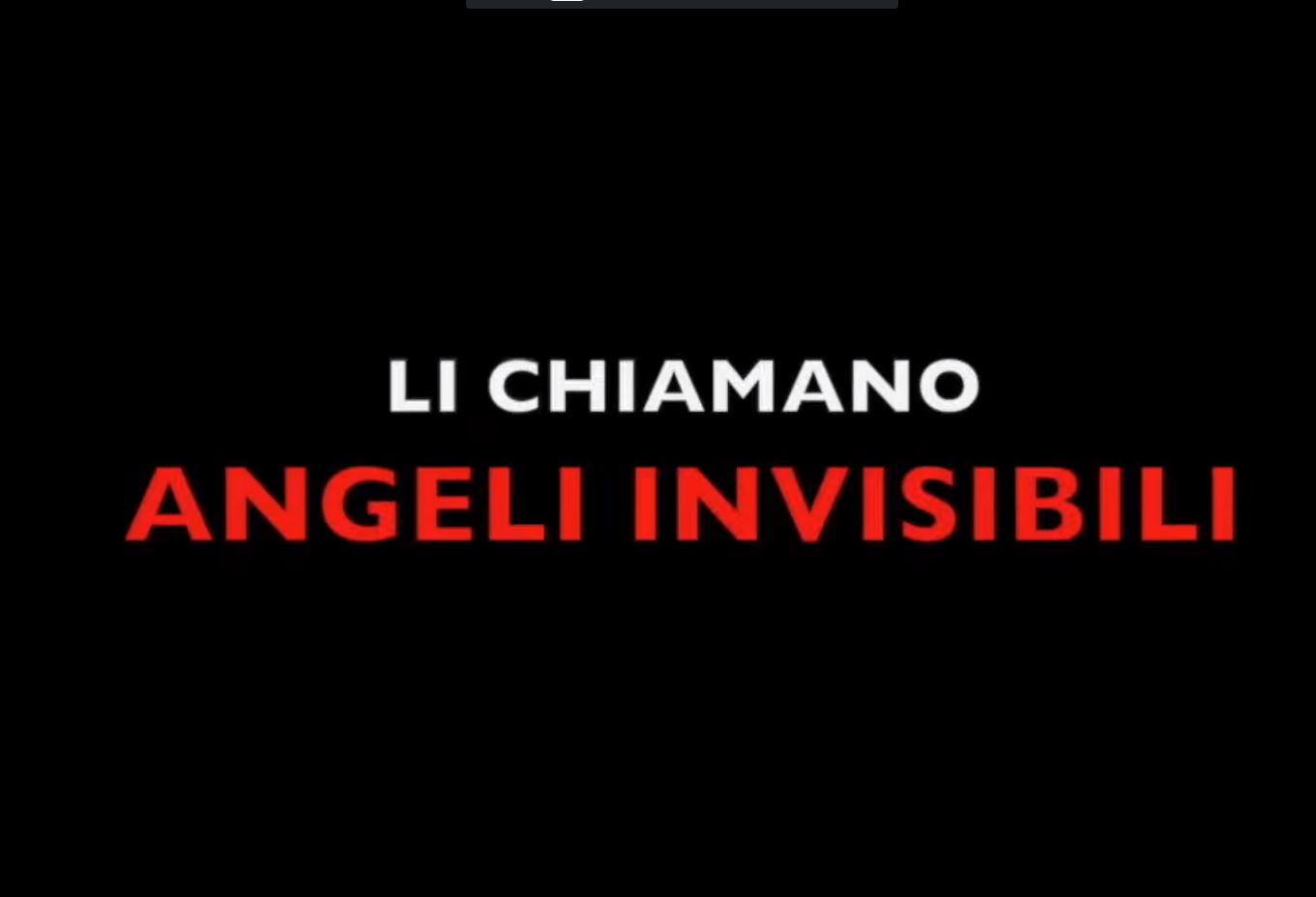 Al momento stai visualizzando GLI ANGELI INVISIBILI – Un Docufilm di Vincenzo Peluso